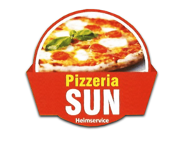 Pizzeria Sun logo.